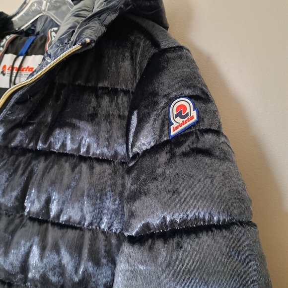 Invicta Blue Winter Fitted Hooded Puffer - Picture 5 of 8